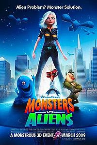 Монстры против пришельцев / Monsters vs Aliens